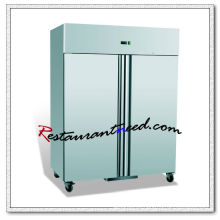 Refrigerador de lujo de la cocina de R205 2 puertas que se refresca / congelador vertical de la cocina